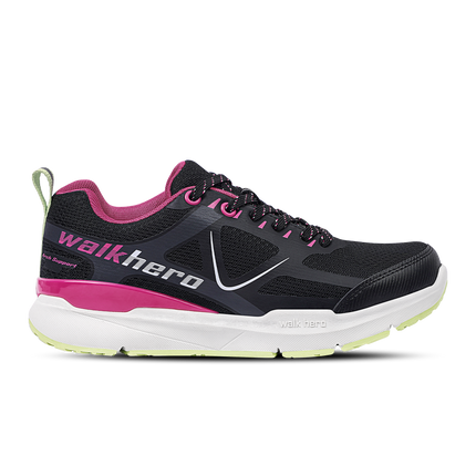 Women's Arch Support Wide Toe Box Sneakers - WALKHERO