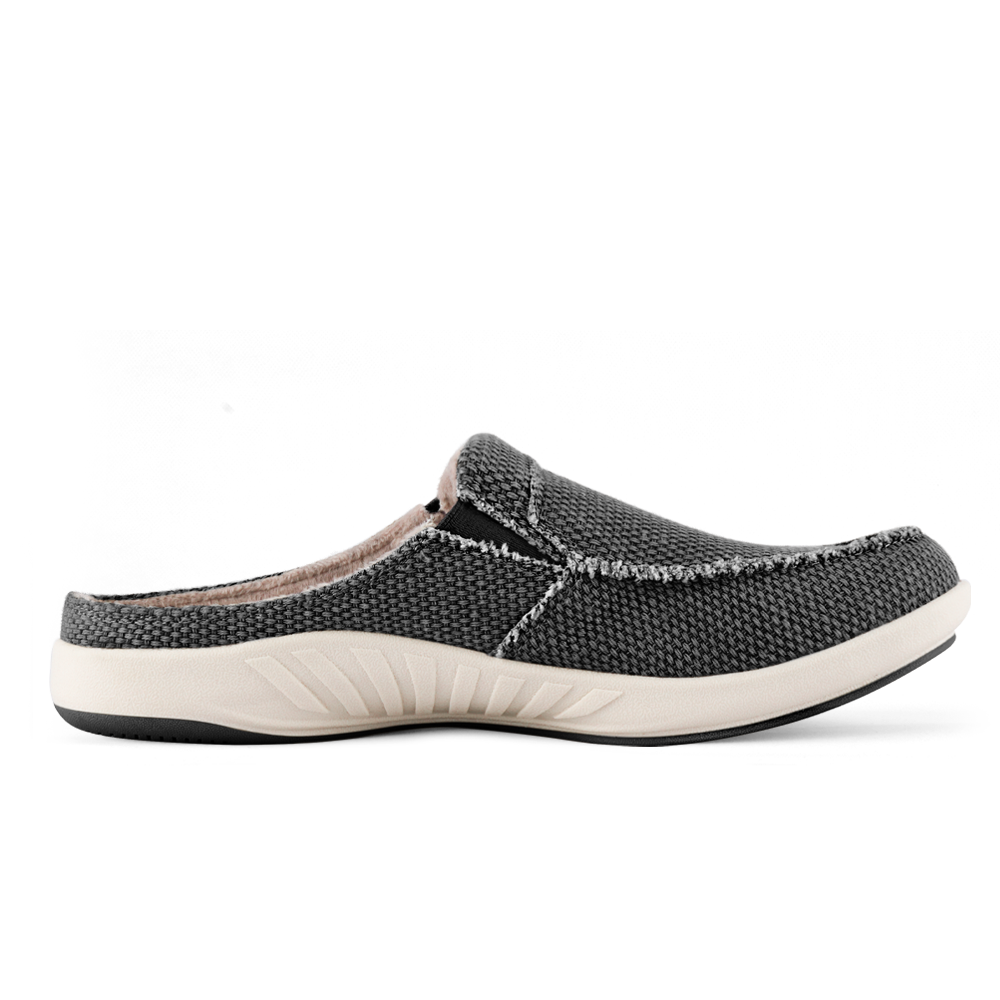 Men's Canvas Arch Support Slippers - WALKHERO
