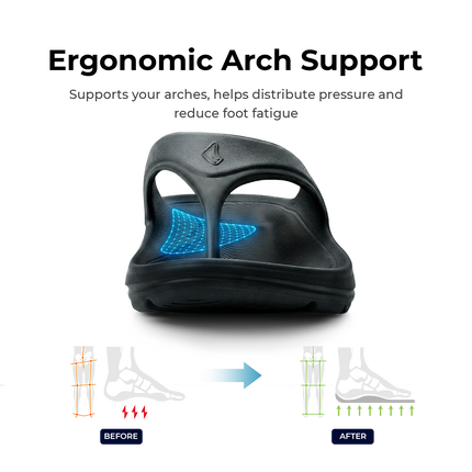 Unisex Comfortable Arch Support Flip Flops