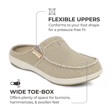 Women's Canvas Arch Support Slippers