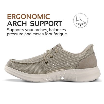 Men's Lightweight Loafers with Arch Support