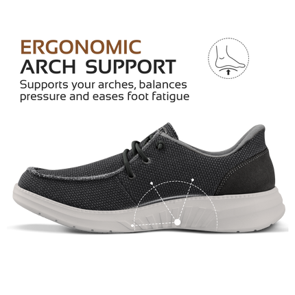 Men's Lightweight Loafers with Arch Support