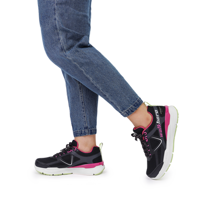 Women's Arch Support Wide Toe Box Sneakers - WALKHERO