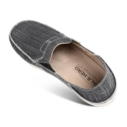 Men's Canvas Arch Support Slippers - WALKHERO