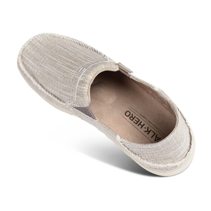 Men's Canvas Arch Support Slippers - WALKHERO