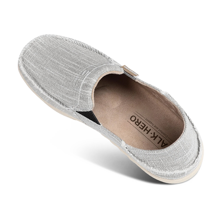 Men's Canvas Arch Support Slippers - WALKHERO