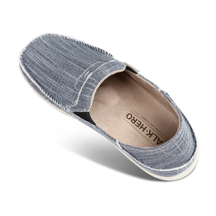 Men's Canvas Arch Support Slippers - WALKHERO