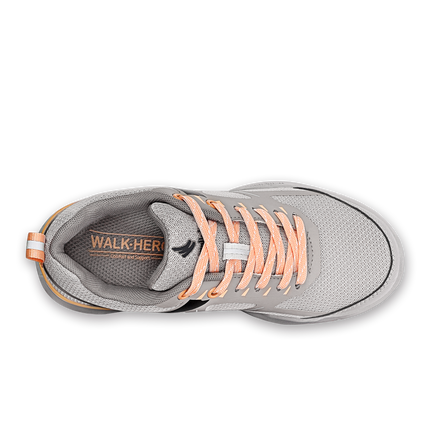 Women's Arch Support Wide Toe Box Sneakers - WALKHERO