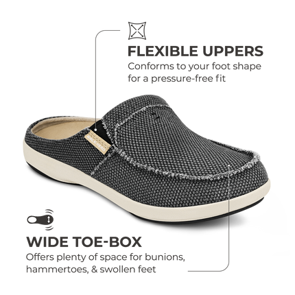 Women's Canvas Arch Support Slippers