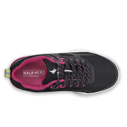 Women's Arch Support Wide Toe Box Sneakers - WALKHERO