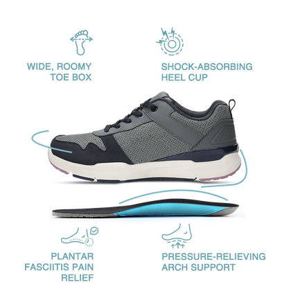 Women's Ultimate Arch Support Sneakers - WALKHERO