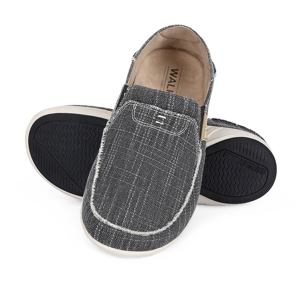 Men's Canvas Arch Support Slippers - WALKHERO